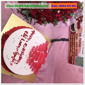 Combo Bánh Kem & Hoa Tươi - MM105